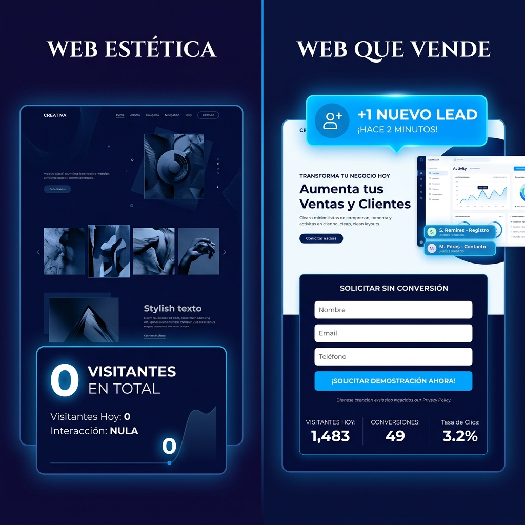 Web bonita vs web funcional