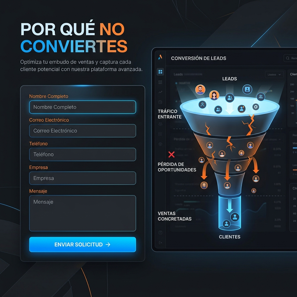 Por qué algunos contactos de tu web no terminan en clientes