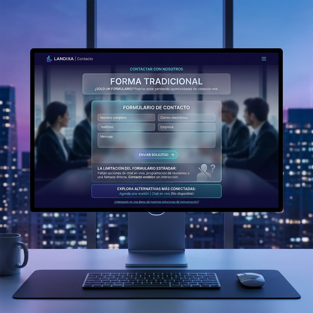 Por qué un formulario web no siempre es suficiente para captar clientes